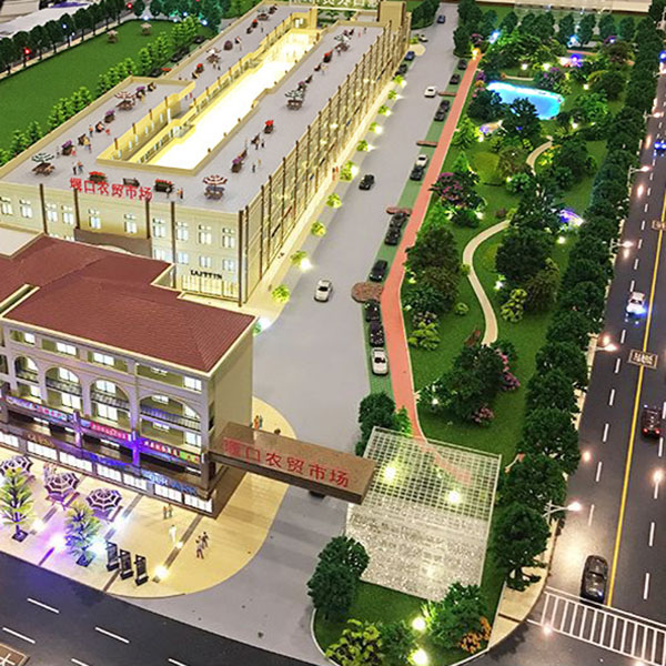 商业建筑沙盘模型制作案例