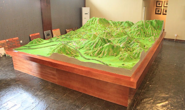 地形沙盘模型制作